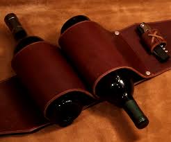 Leather Wine Rack